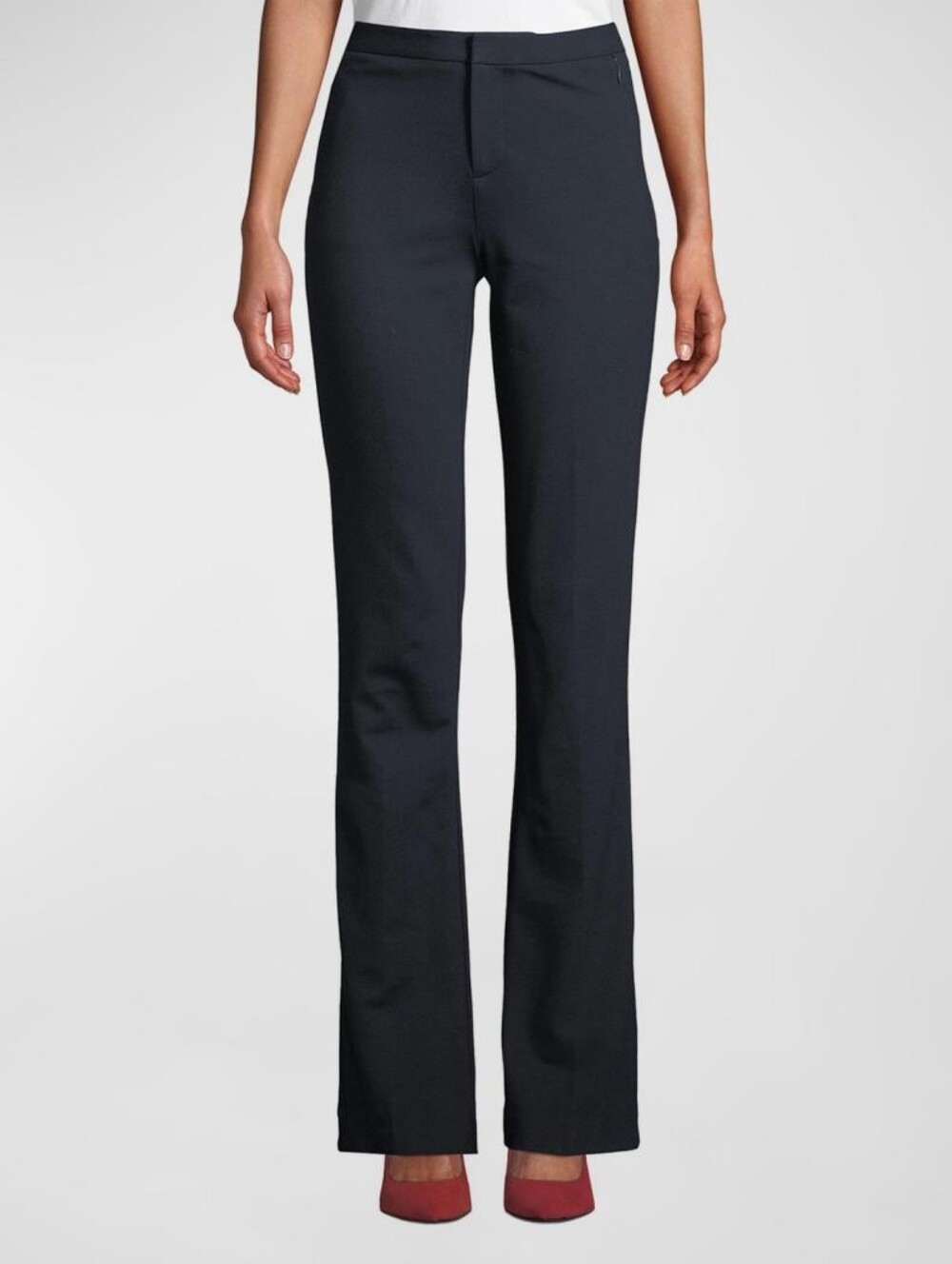 Kopi Halperin Black Rylie Plant Bootcut Knit Pants 4